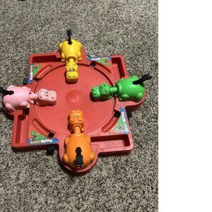 Vintage 1978 Hungry Hungry Hippos Game No Marbles